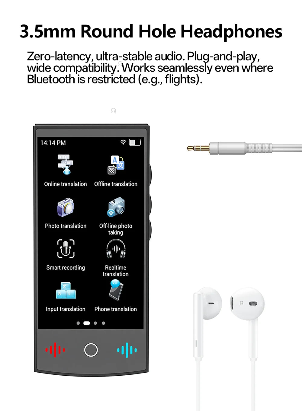 MSAI T26 160 Languages Voice Translator Online Photo 75 Languages Audio Translate 115 Offline Real Time Translation for Travel