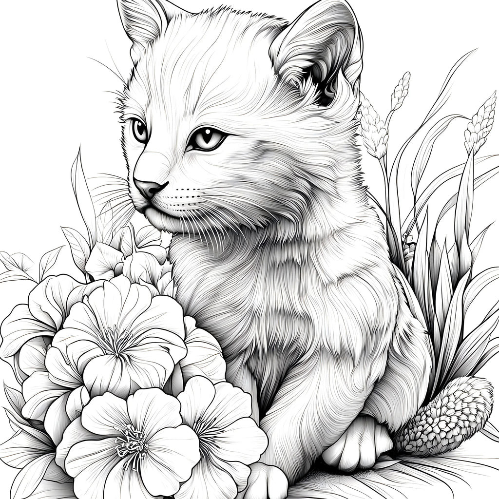 Coloring Books for Adults & Kids - Thick Pages Anti-Stress Creative Art Activity Drawing Painting Books for Relaxation