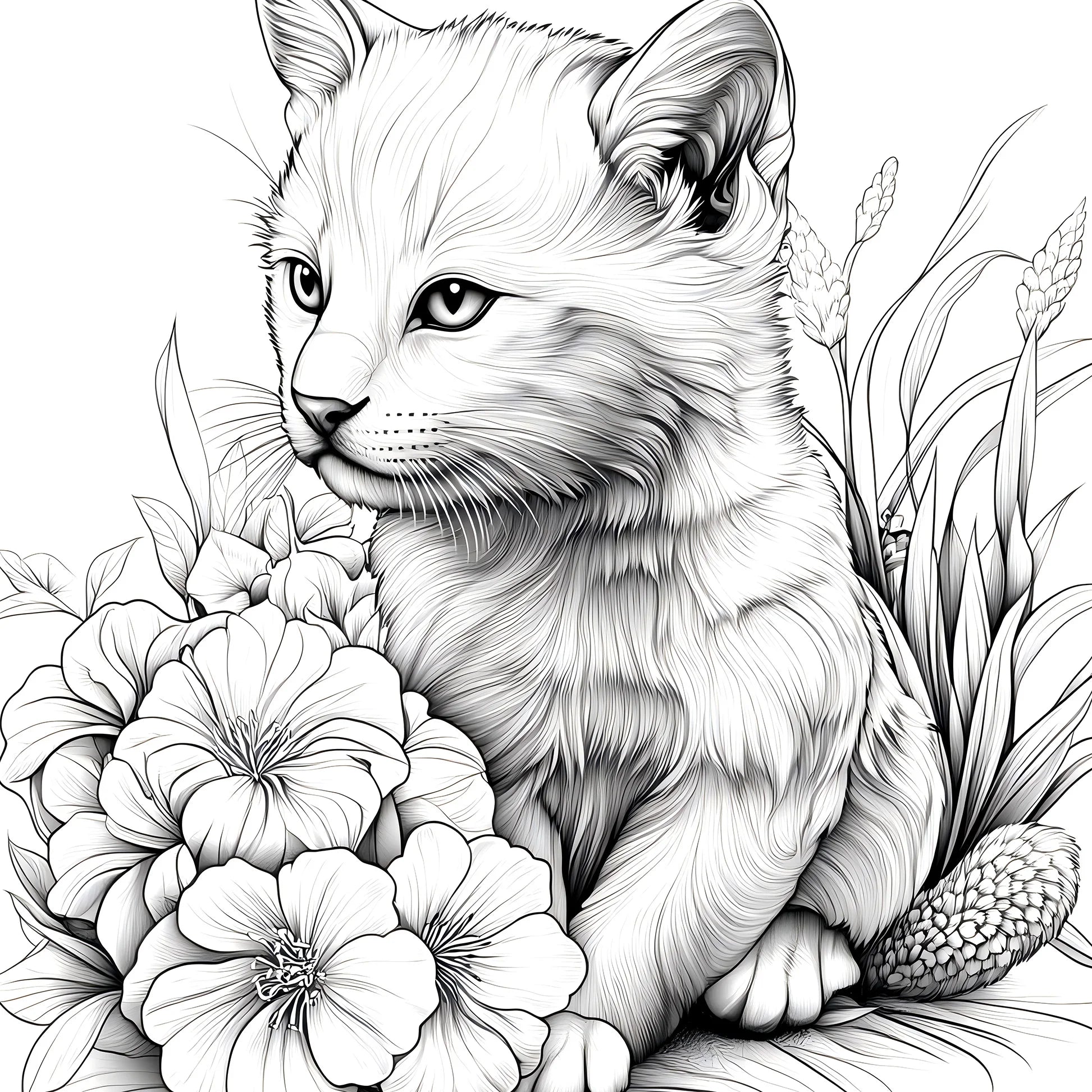 Coloring Books for Adults & Kids - Thick Pages Anti-Stress Creative Art Activity Drawing Painting Books for Relaxation