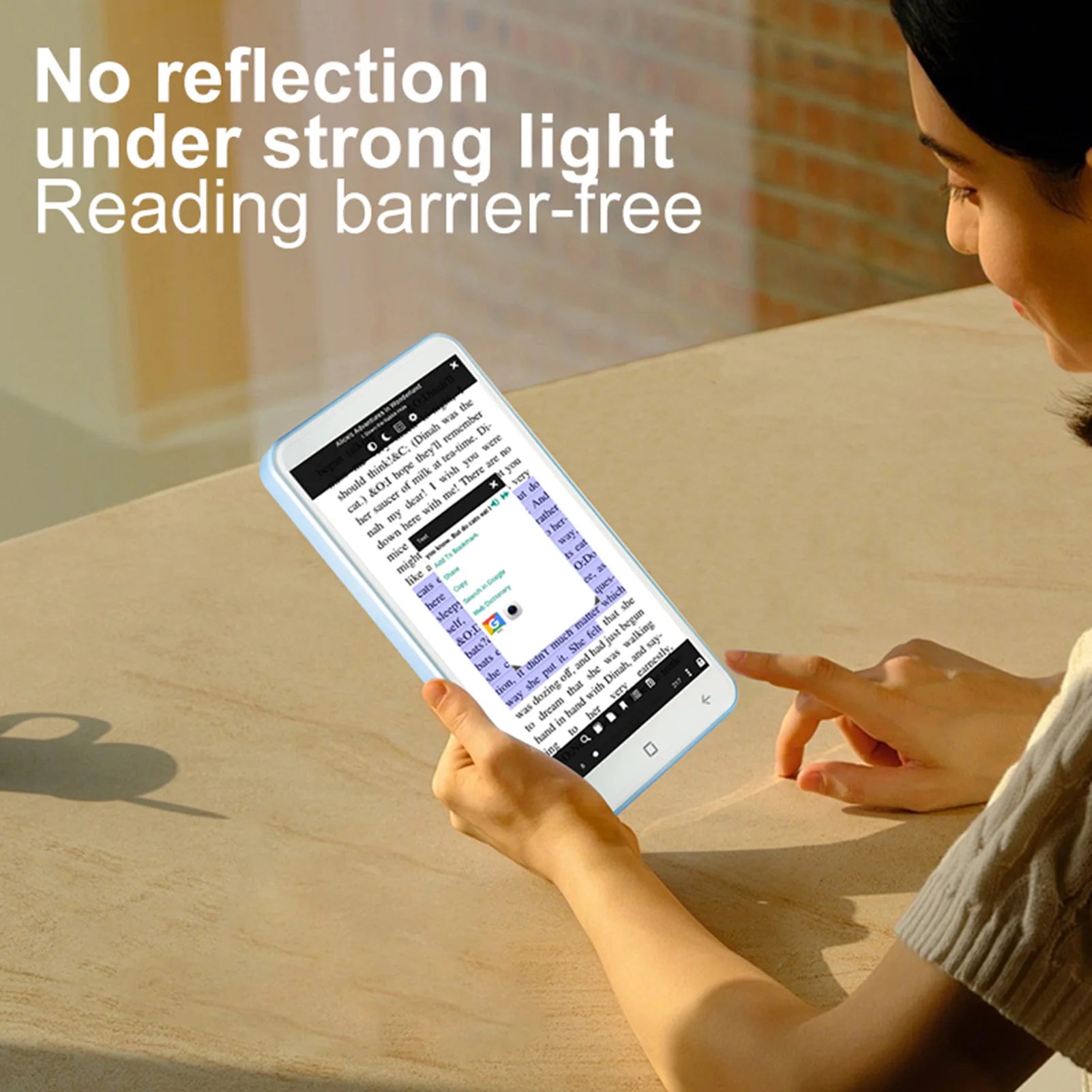 Electronic Book Reader 5 Inch E-Reader Clear Screen For Electric Book Video PDF Portable with Handwriting Tablet