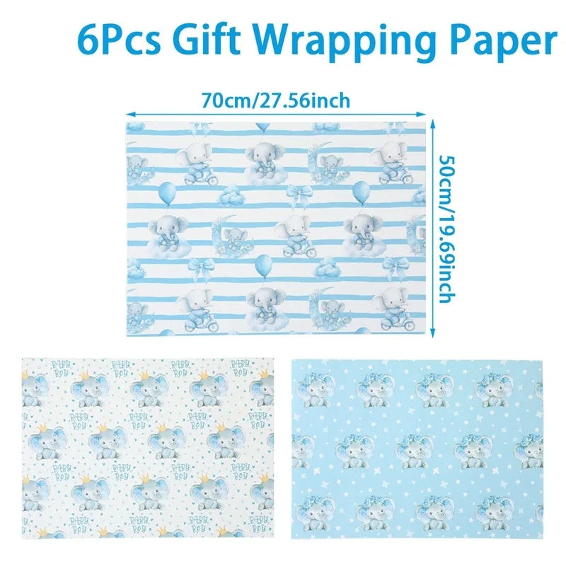 Gifts Packaging Paper Colorful Kids Birthday Wrap Craft Paper Decor Wrapping Gift Wrap Sheets For Decorative Crafts Birthday