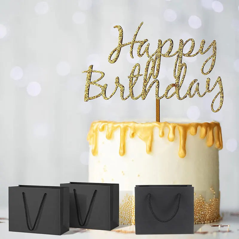8/12pcs Mini Gift Wrap Paper Bags With Handles For Birthday Gifts,Weddings,Party Favors,Graduation, Holidays, Celebrations