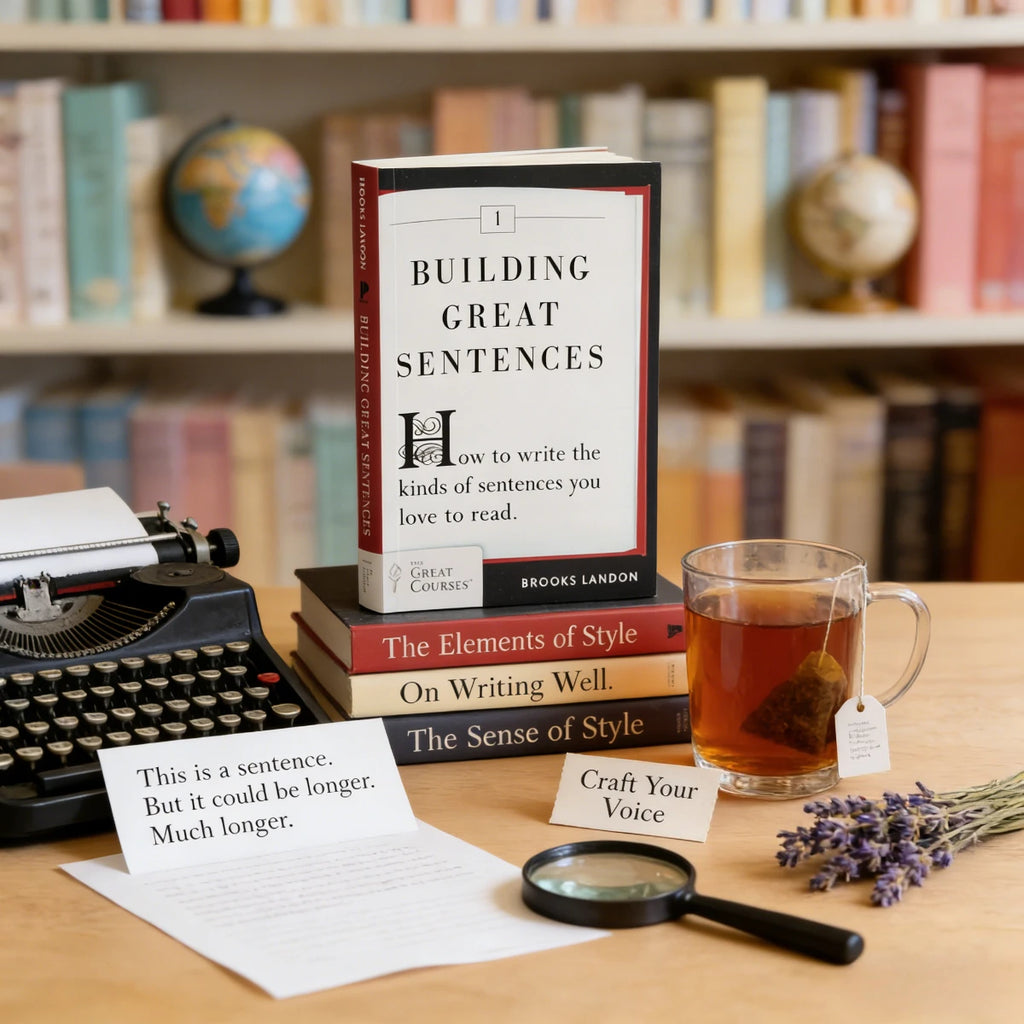 Building Great Sentences: How To Write Sentences You Love To Read | Writing Skills Guide By Brooks Landon, The Great Courses