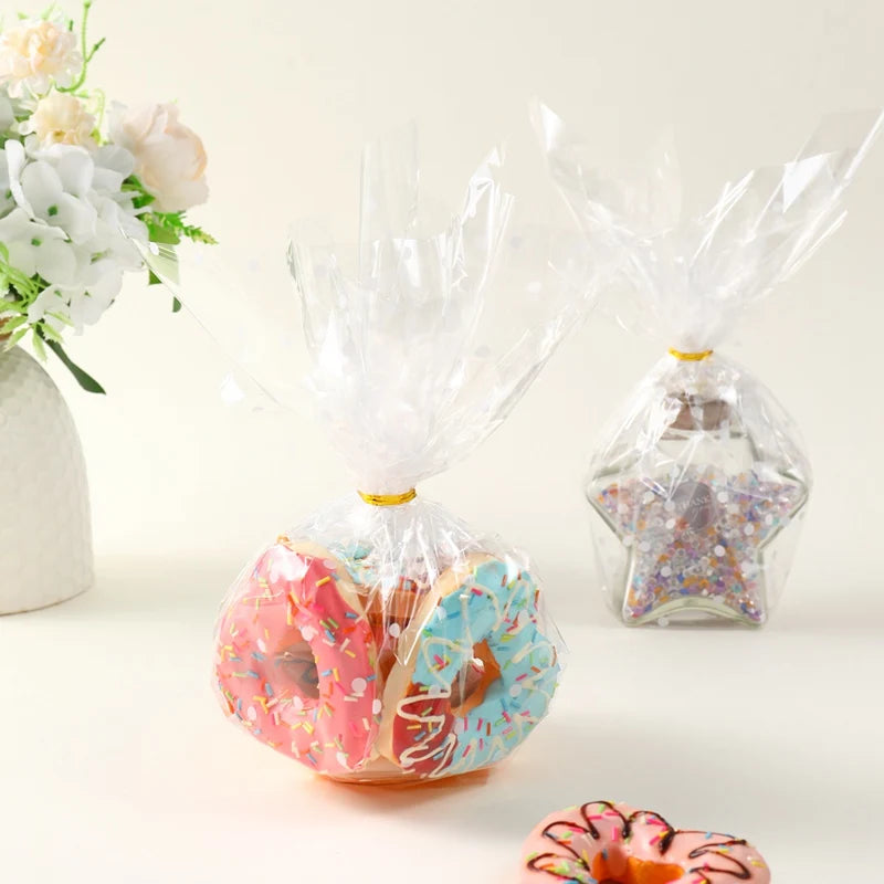 Cellophane Wrap Roll Clear Paper Wrapping Gift Transparent Basket Bags Cello Rolls Flower Baskets Packing Supplies Diy Craft