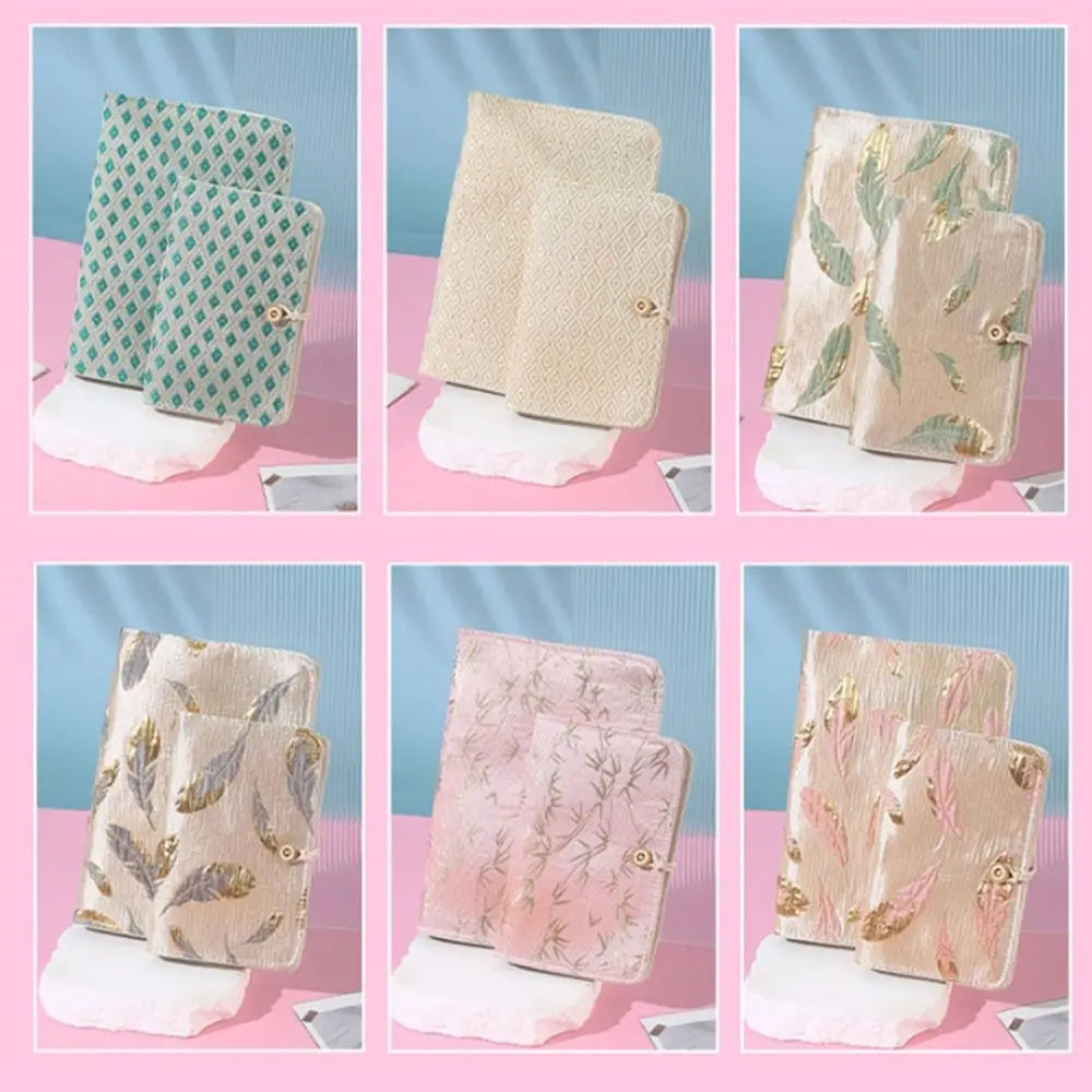 No Inner Page A5/A6 Loose-leaf Book Cover Creative INS Mini Budget Binder Cover Portable DIY Notebook Cover Sketchbook