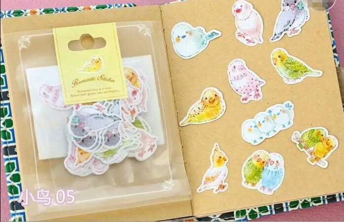Special Price! 65-70 Pieces / More Romantic Mini Paper Sticker Bag Diy Diary Planner Decorative Map Scrapbook Kawaii Stationery