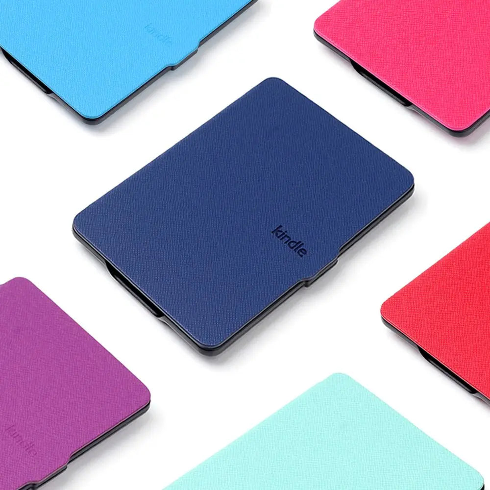Ultra Slim Smart Case PU Leather Cover 6" eBook Reader Protective Shell For Kindle 8/10th Gen Paperwhite 1/2/3/4
