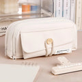 Pencil Case Large Capacity Pencil Pouch Handheld Pen Bag Cosmetic Portable Gift For Office School Teen Girl Boy Men Women Adult