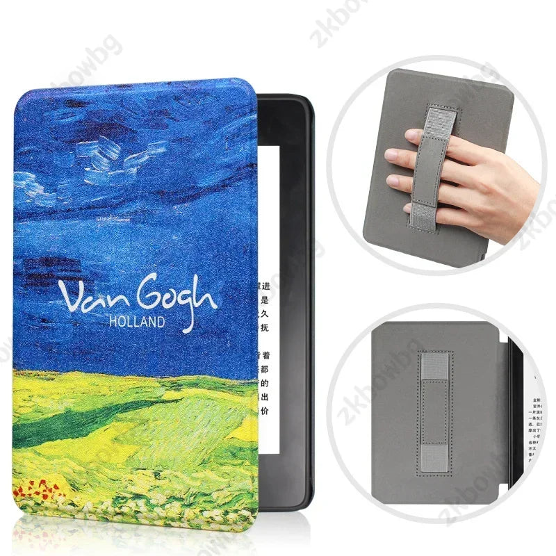 Case for Kindle Paperwhite 11th Generation 6.8 Inch 2021 Signature Edition 11th HandStrap Ebook Auto Wake Sleep M2L3EK M2L4EK