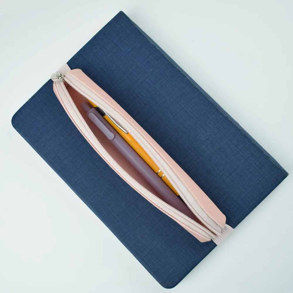 Pencilcase for Notebook, Pen Holder with Elastic Strap | Attachment for Books, Journals, Planners