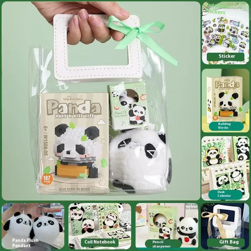 Stationery Set for Students: Kawaii Capybara Themed with Pen, Stickers, Notebook, Plush Charms, Handbag & Rewards