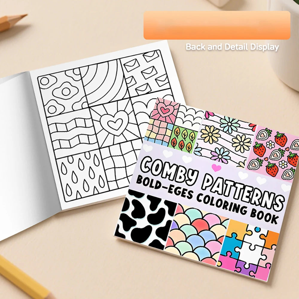 Coloring Book for Kids & Adults: Large Drawing Sketchbook with Blank Pages, Perfect for Sketching, Art Supplies ﻿