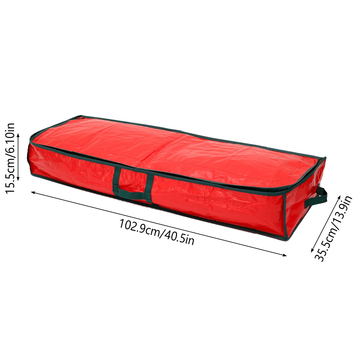 Wrapping Paper Organizer Zippered Gift Wrap Dustproof Waterproof Containers 600D Oxford Cloth Bags For Christmas Gift Large