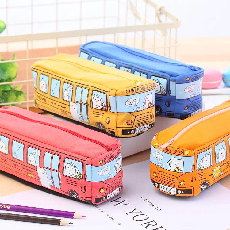 Pencil bag Creative large capacity pencil case cartoon  pencil case student pencil case stationery case school office supplies