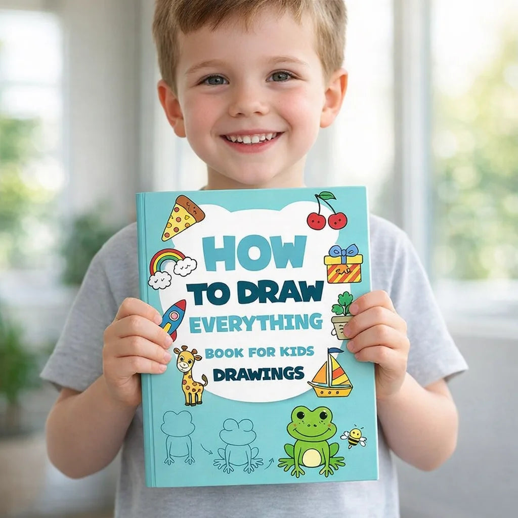 Drawing Books for Kids Step By Step Learn How to Draw Everything Easy Tutorial Creative Gift Childrens Art Set