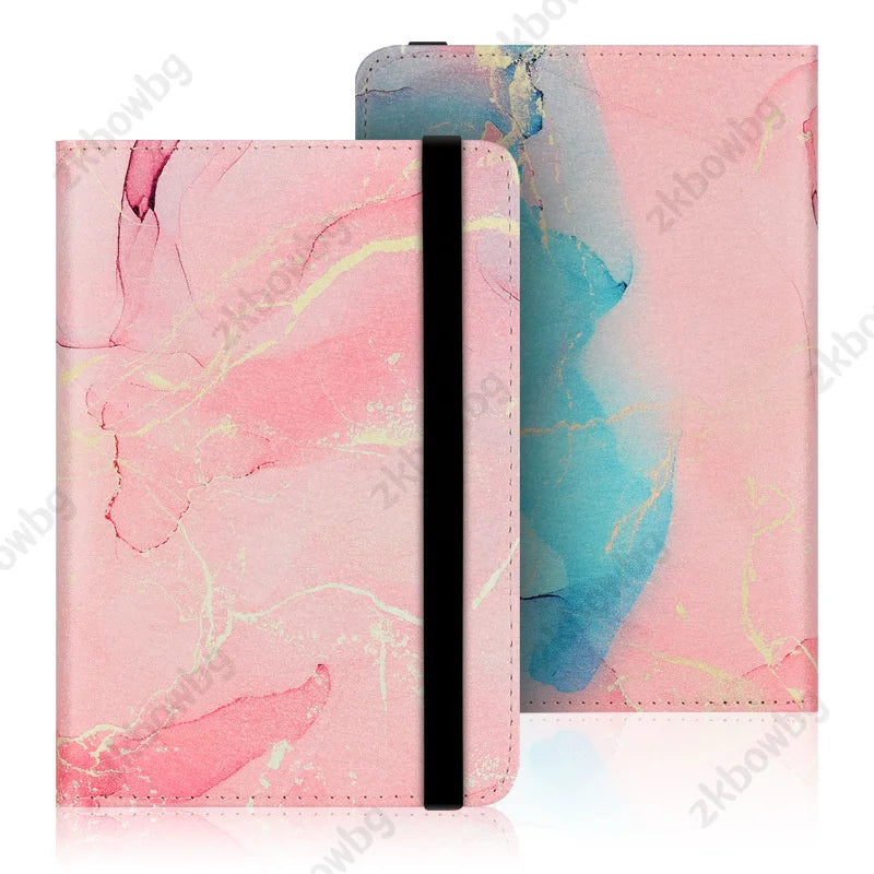 Universal Case for Kindle 4/5 E-book Reader 6" Inch Kindle Touch 2014 (Kindle 7 7th Generation) WP63GW Ebook Case Book Cover