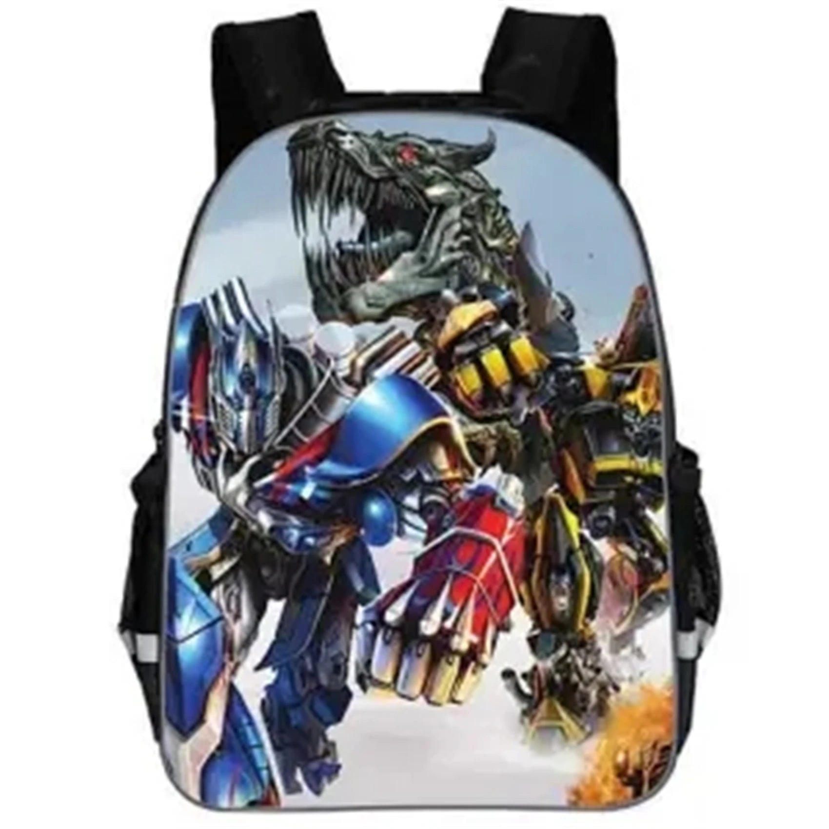 Kids T-Transformers Optimus P-Prime Backpack-Boys Back to School Bookbag-Lightweight Casual Daypack for Student