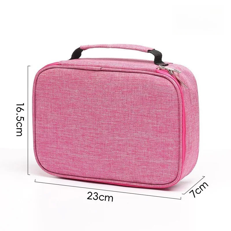 Large Pencil Case Organizer Colored Pencil Pouch Art Portable Stationery Case Pen Bag for School Office Travel