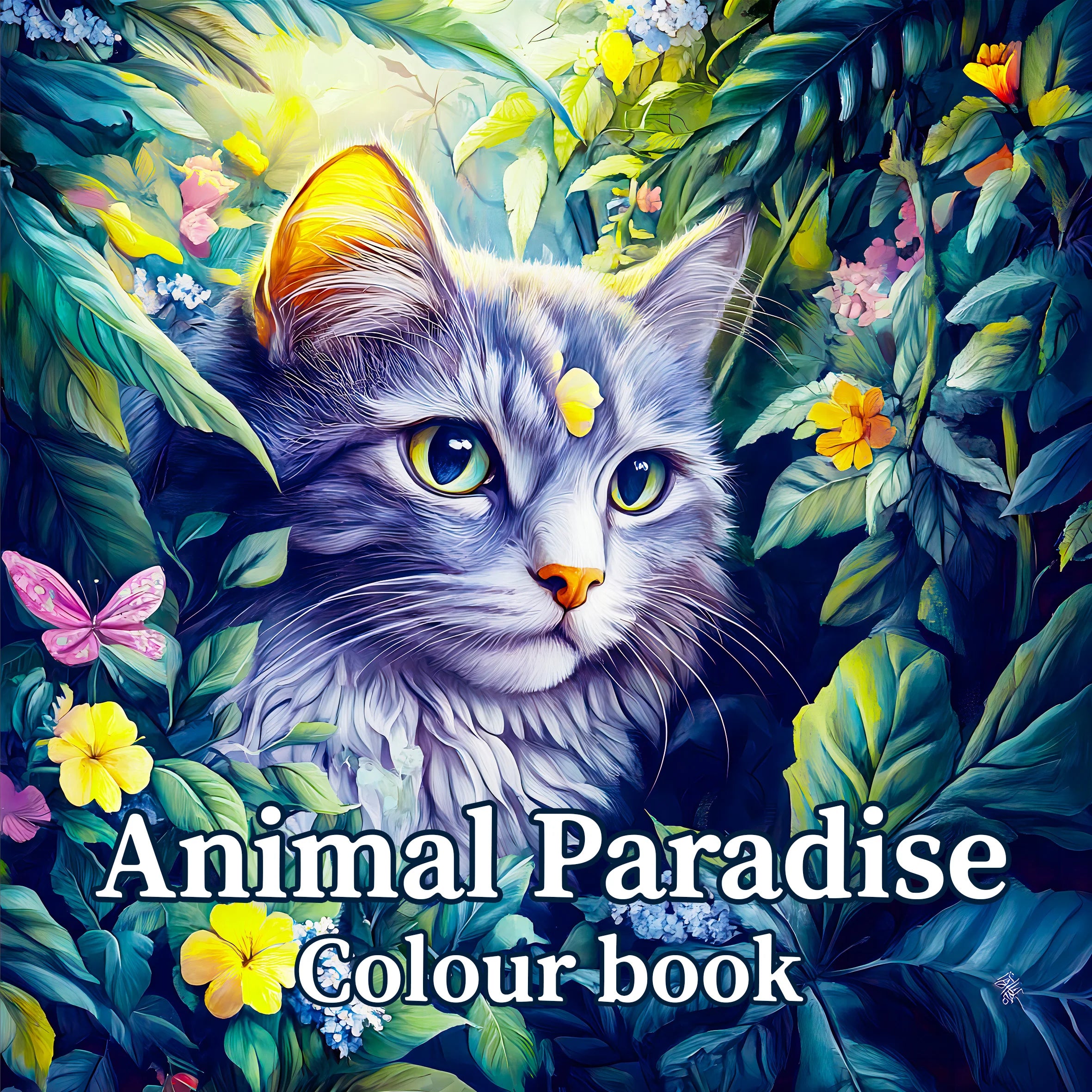 Coloring Books for Adults & Kids - Thick Pages Anti-Stress Creative Art Activity Drawing Painting Books for Relaxation