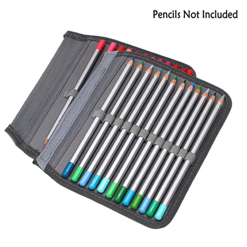 Pencil Case, 72 Slots Multifunctional Large Capacity Pencil Case Pencil Pouch with Zipper Inner Pocket for Small Accessories
