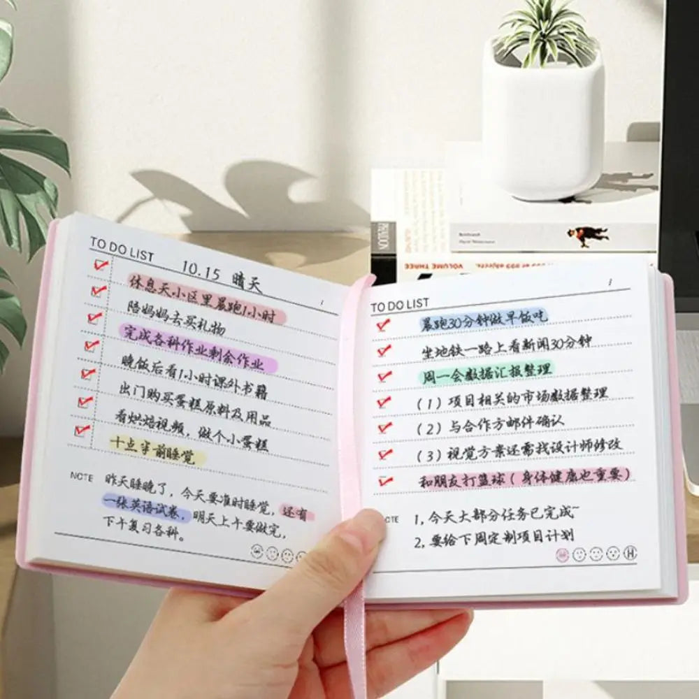 New Time Management 365 Day Planner Learning Schedule Portable Daily Planner Note-Taking Schedule Plan Book Student Stationery