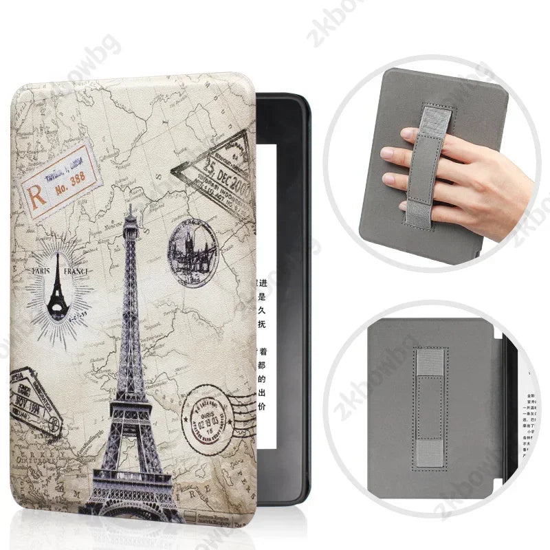 Case for Kindle Paperwhite 11th Generation 6.8 Inch 2021 Signature Edition 11th HandStrap Ebook Auto Wake Sleep M2L3EK M2L4EK