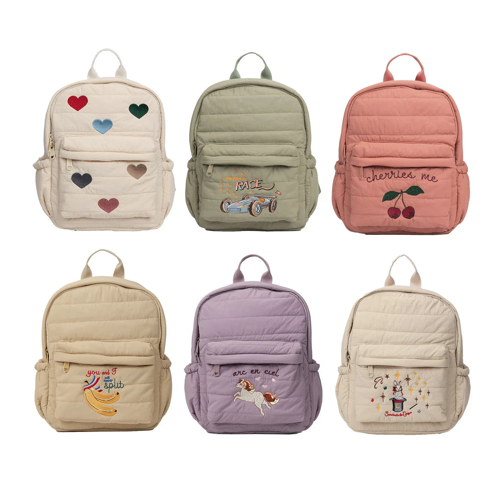 KS Baby Backpack 2024 New Kids Schoolbag Kindergarten Bags Brand Traveling Mom Cherry Lemon Children's Boys Girls Storage