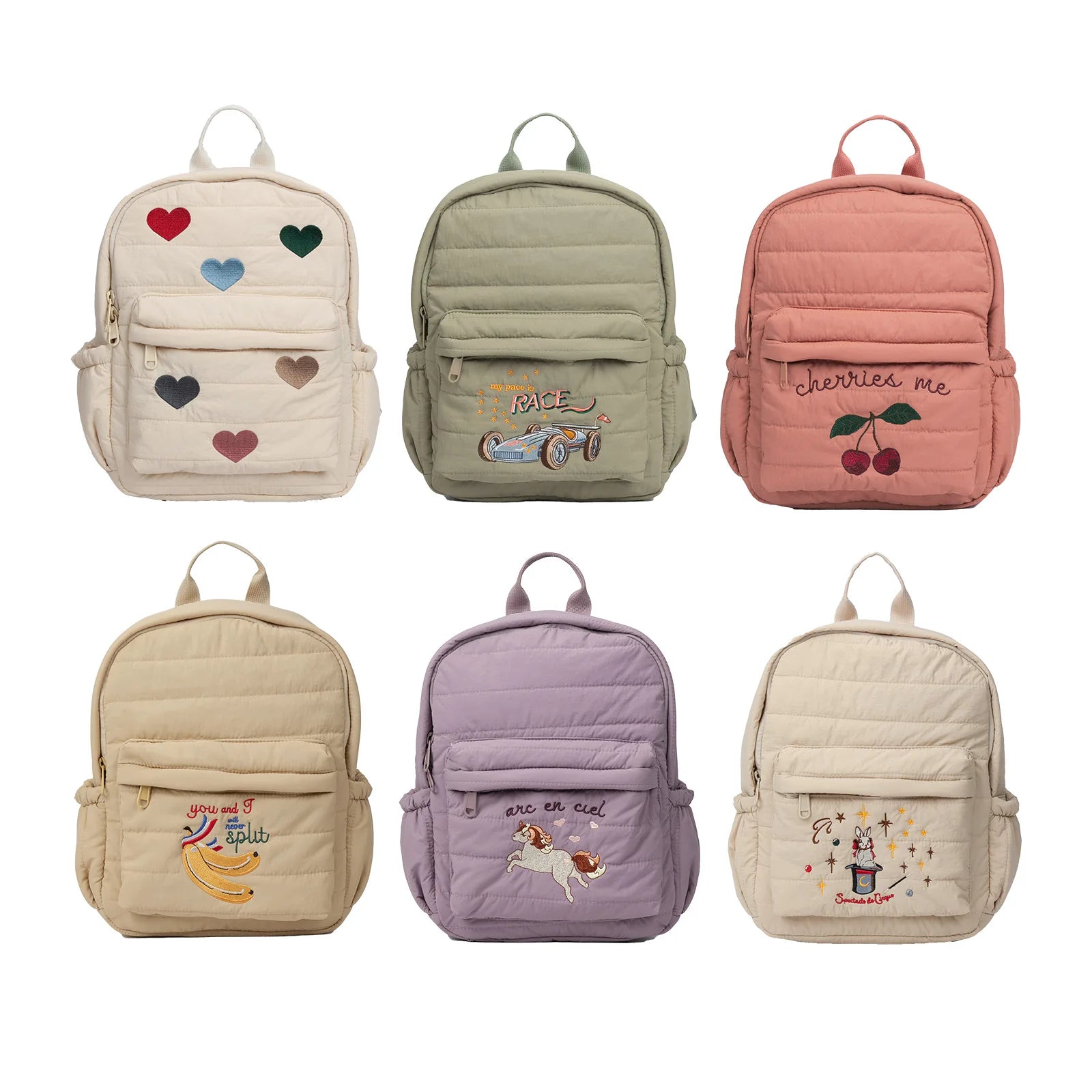KS Baby Backpack 2024 New Kids Schoolbag Kindergarten Bags Brand Traveling Mom Cherry Lemon Children's Boys Girls Storage