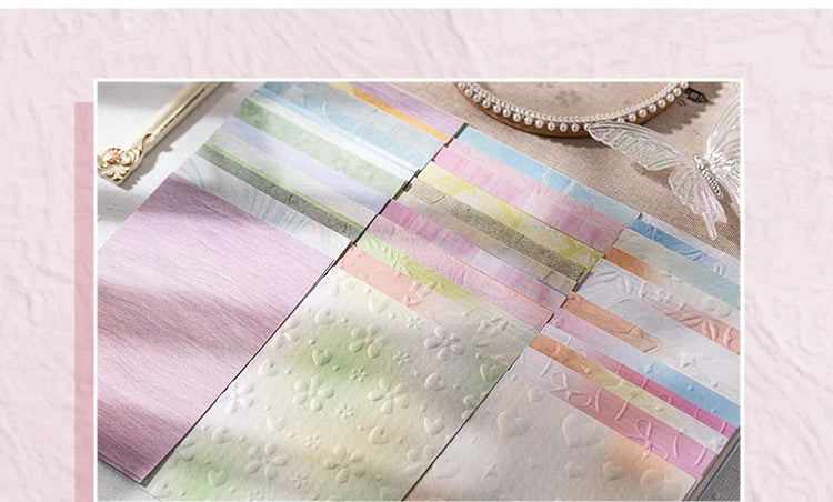 23 Sheets Large Size Aesthetics Stationery School Scrapbooking Supplies Decor Material Papers Background Paper Journal Diary