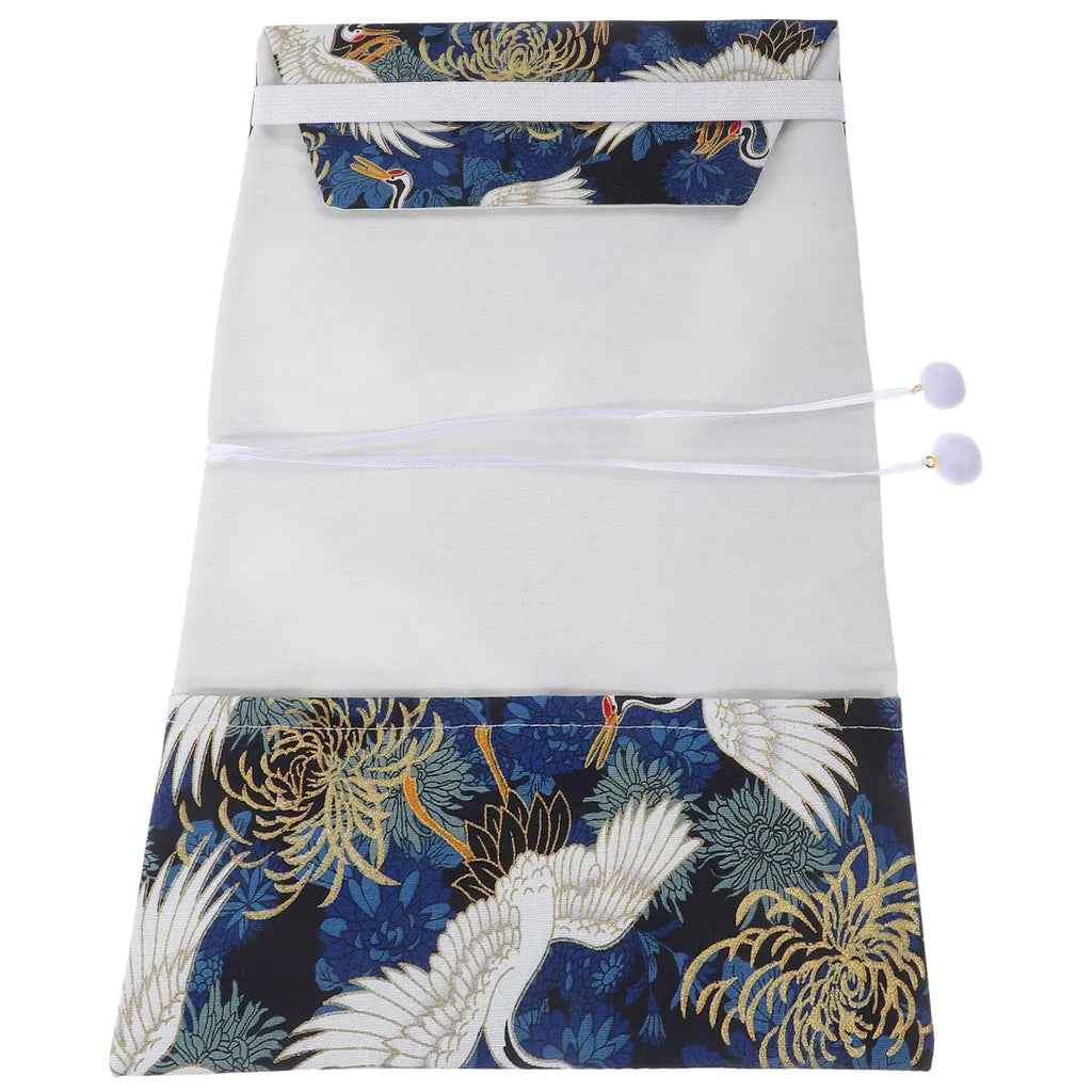 Ledger Protective Cover Ornamental Book Cloth Sleeve Delicate Adjustable Hardcover Covers Fabric Stylish Protector