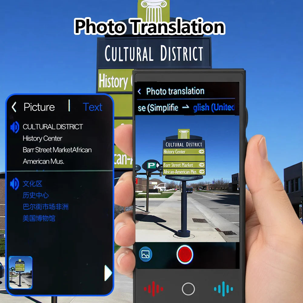 MSAI T26 160 Languages Voice Translator Online Photo 75 Languages Audio Translate 115 Offline Real Time Translation for Travel