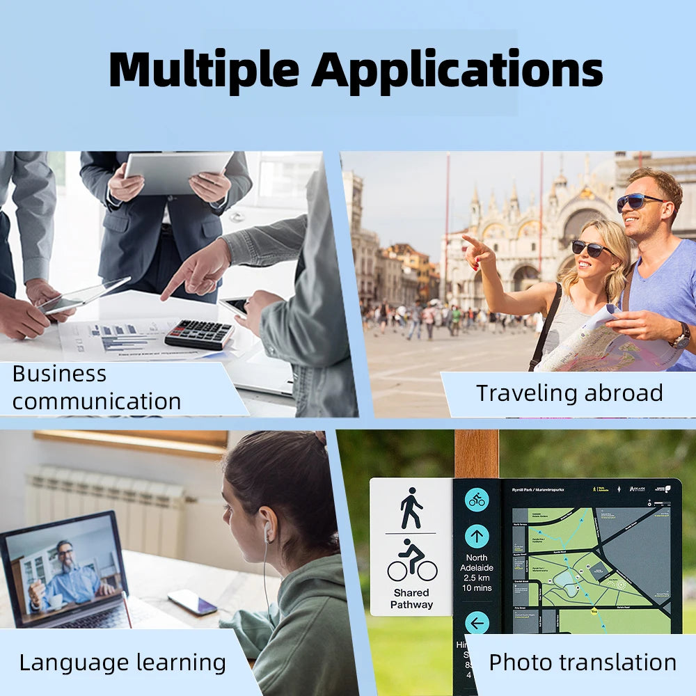 MSAI T26 160 Languages Voice Translator Online Photo 75 Languages Audio Translate 115 Offline Real Time Translation for Travel