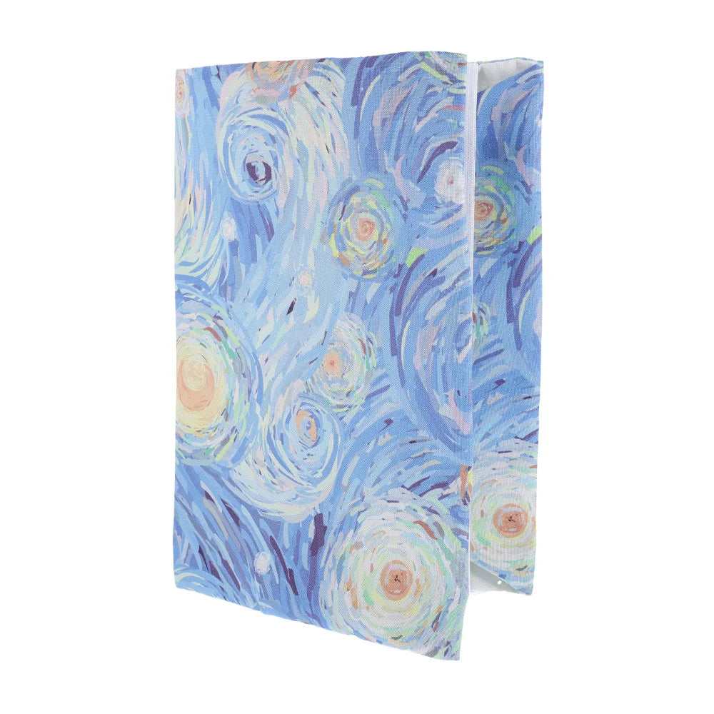 Cloth Book Cover Protective Book Sleeve Cover Hand-made Book Protector Textbook Hardcover Soft Cloth Book Protector A5