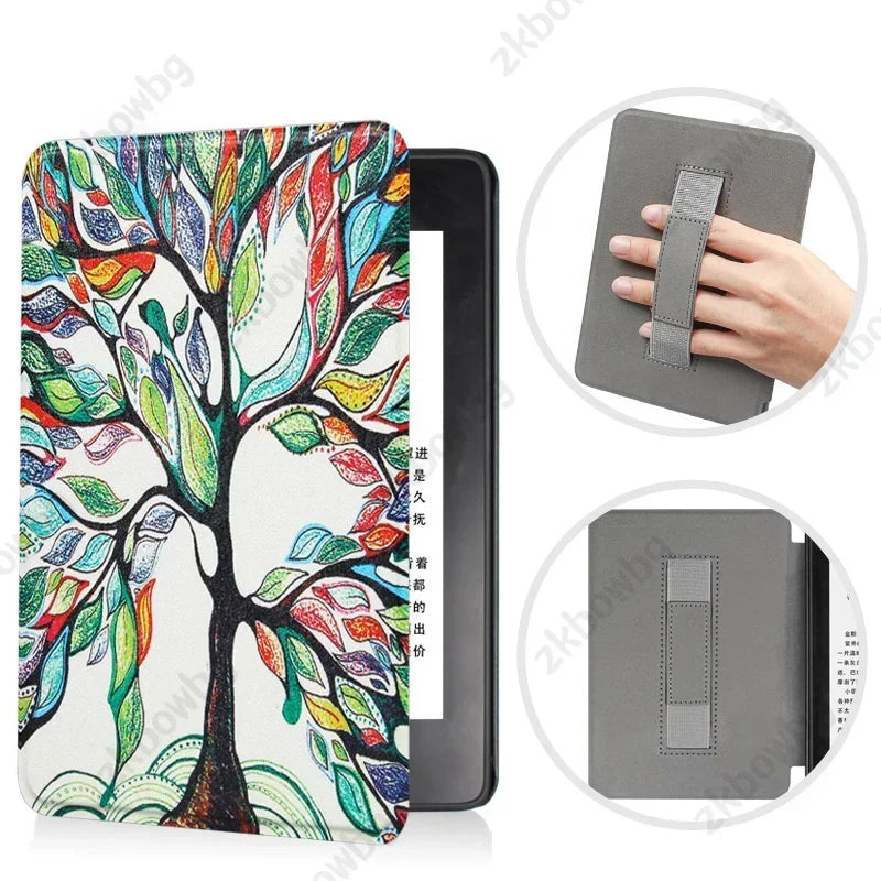 Case for Kindle Paperwhite 11th Generation 6.8 Inch 2021 Signature Edition 11th HandStrap Ebook Auto Wake Sleep M2L3EK M2L4EK