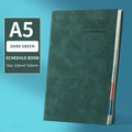 2026 A5 Daily Planner Notebook, 365 Days English Schedule Book, Productivity Journal For Work, Study And Time Management
