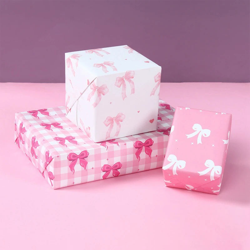 Gifts Packaging Paper Colorful Kids Birthday Wrap Craft Paper Decor Wrapping Gift Wrap Sheets For Decorative Crafts Birthday