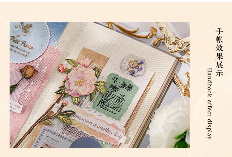 23 Sheets Large Size Aesthetics Stationery School Scrapbooking Supplies Decor Material Papers Background Paper Journal Diary