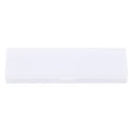 Pencil Cases School Office Simple Matte Transparent Plastic Box Frosted Pink Green White Pens Storage Stationery Supplies