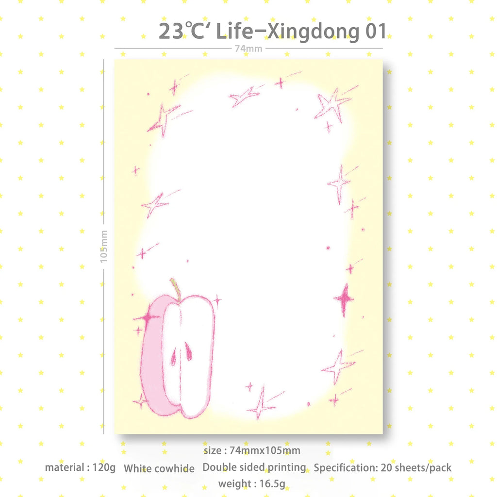 Charming Patterned Stationery Papers - Assorted Designs for Creative Writing & Decoration  Start of school season