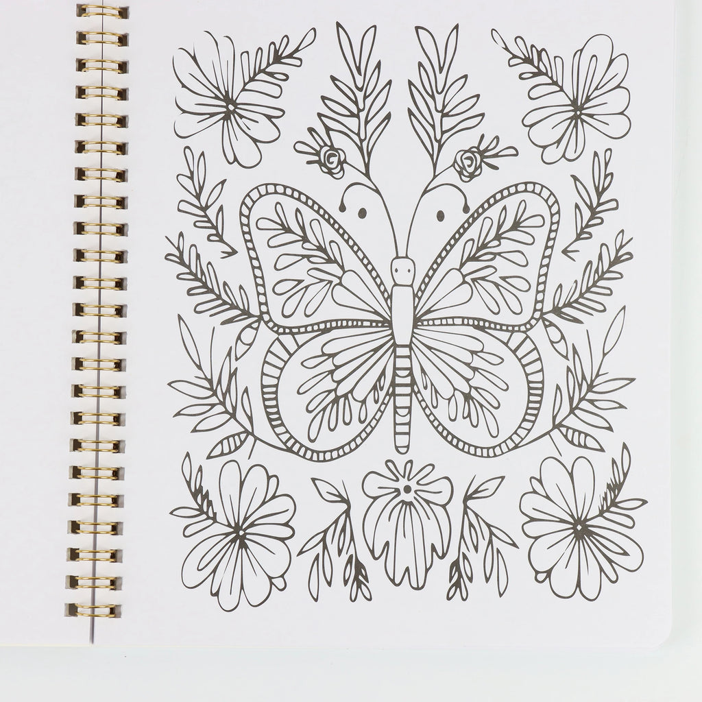 Beautiful Adult Coloring Book For Relaxation Funny Dirty Talk Coloring Book With Floral And Animal Patterns 31 Individual Pages