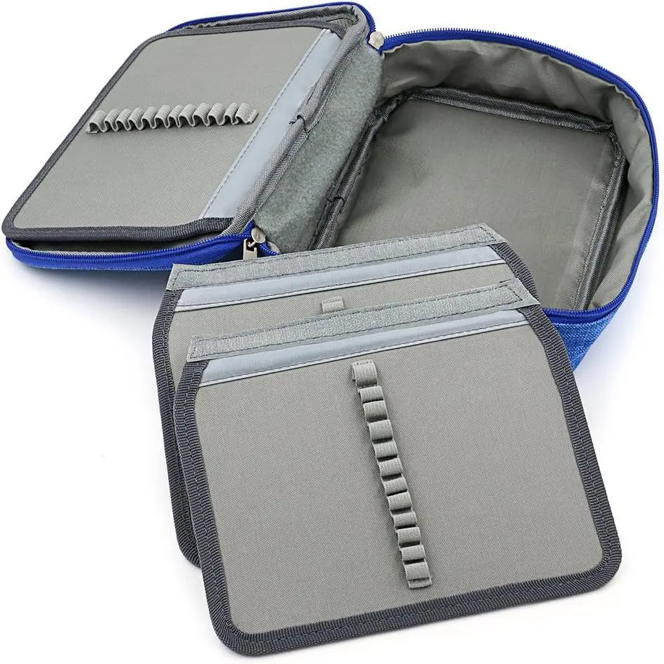 Pencil Case, 72 Slots Multifunctional Large Capacity Pencil Case Pencil Pouch with Zipper Inner Pocket for Small Accessories