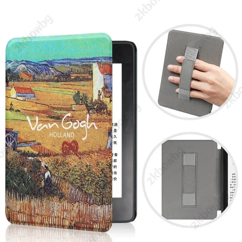 Case for Kindle Paperwhite 11th Generation 6.8 Inch 2021 Signature Edition 11th HandStrap Ebook Auto Wake Sleep M2L3EK M2L4EK