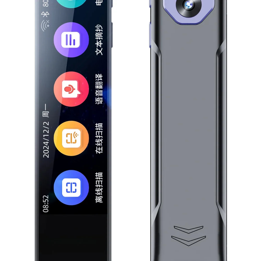 Language Scanner Pen Smart Scanner Pen Language Translator Electronic Dictionary English Learning Scanning Pen Built in Battery