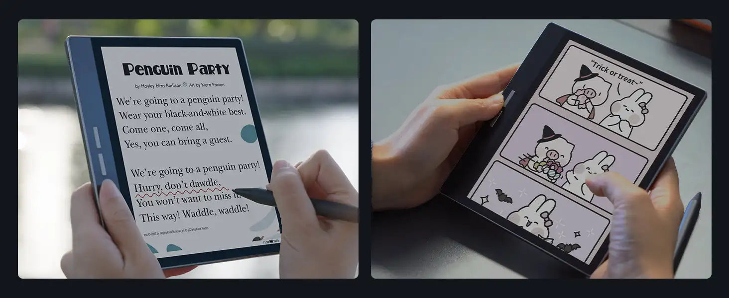 Bigme B751C 7-inch color eink screen e-book reader electronic paper book reading e Ink ebook ereader tablet