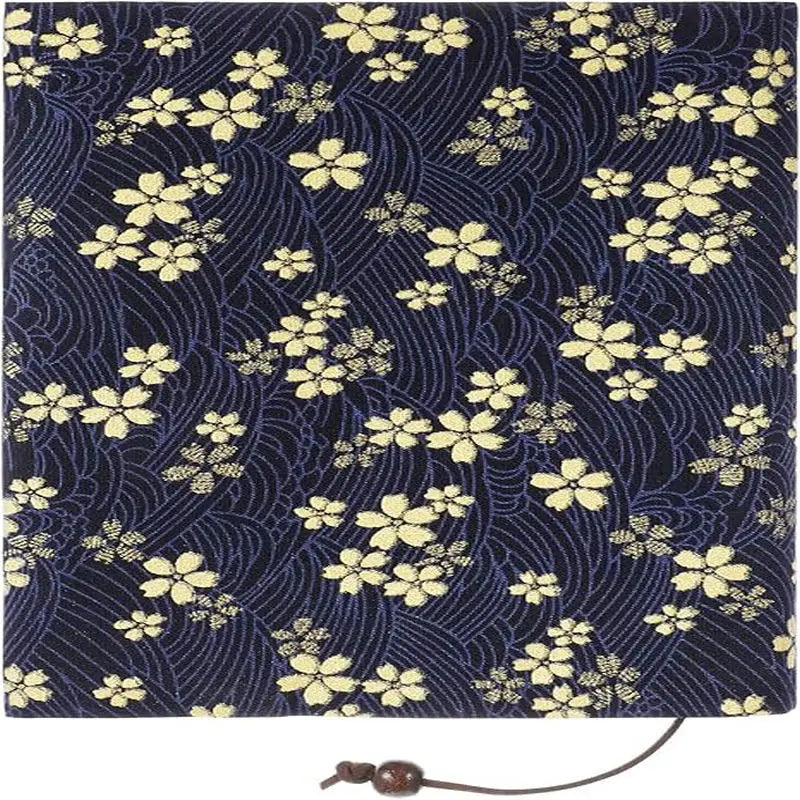 Adjustable Book Cover Floral Printing Book Paperback Protective Cover Fabric Handmade Hand Account Book Textbook Decor