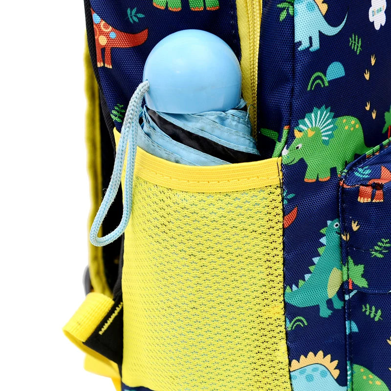Kids Cartoon Backpack Preschool Kindergarten Bookbag Toddler School Bag for Boys Girls Dinosaurs, Large Capacity, Lightweight