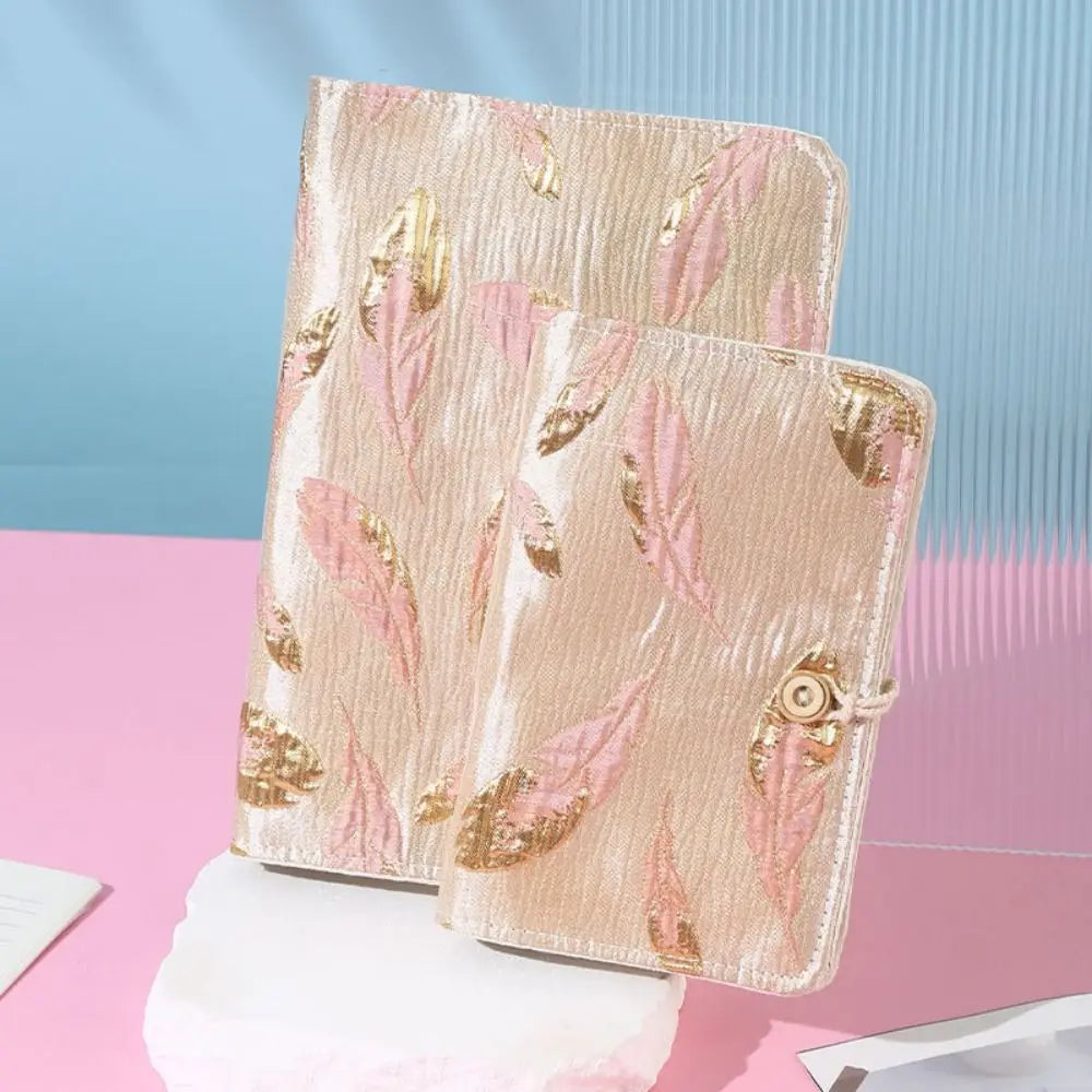 No Inner Page A5/A6 Loose-leaf Book Cover Creative INS Mini Budget Binder Cover Portable DIY Notebook Cover Sketchbook