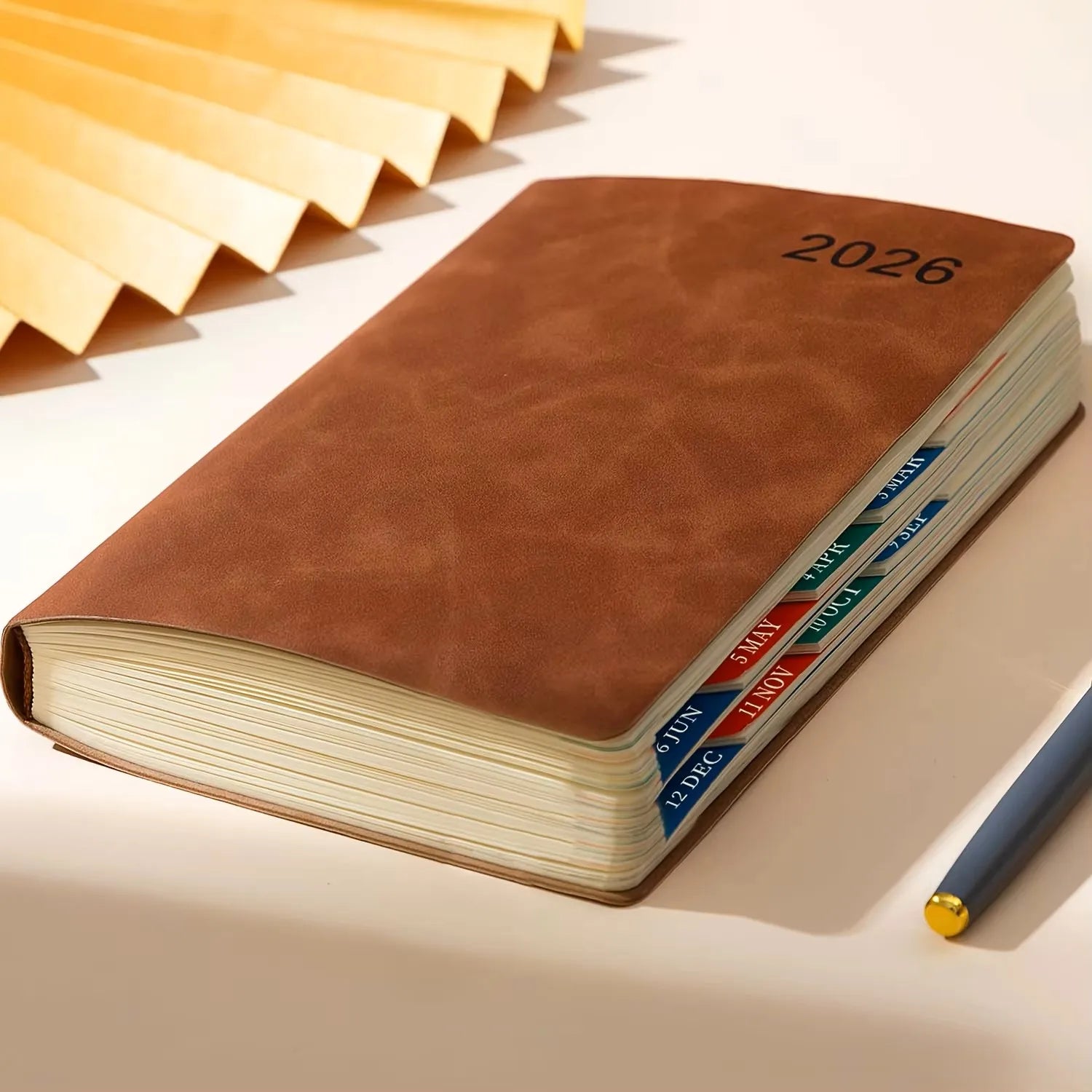 2026 Planner, Self-Discipline Calendar Planner, Weekly & Monthly Planner Layouts, 360-Page Daily Organizer,Portable Planner Book