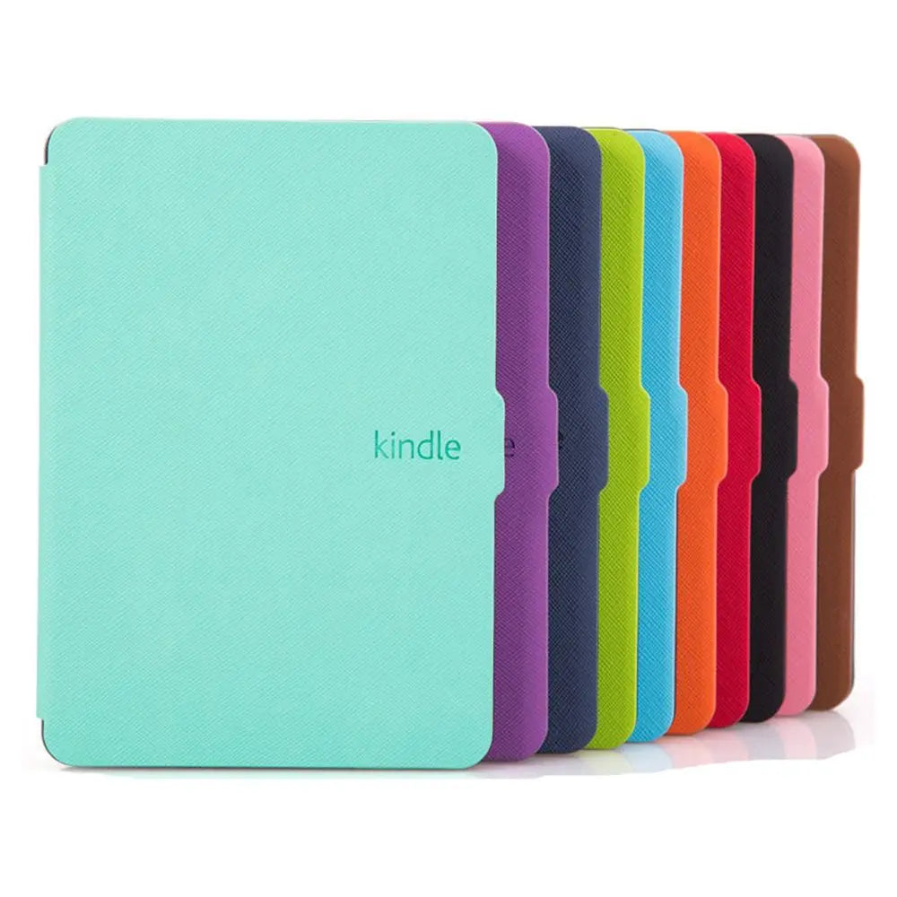 Ultra Slim Smart Case PU Leather Cover 6" eBook Reader Protective Shell For Kindle 8/10th Gen Paperwhite 1/2/3/4