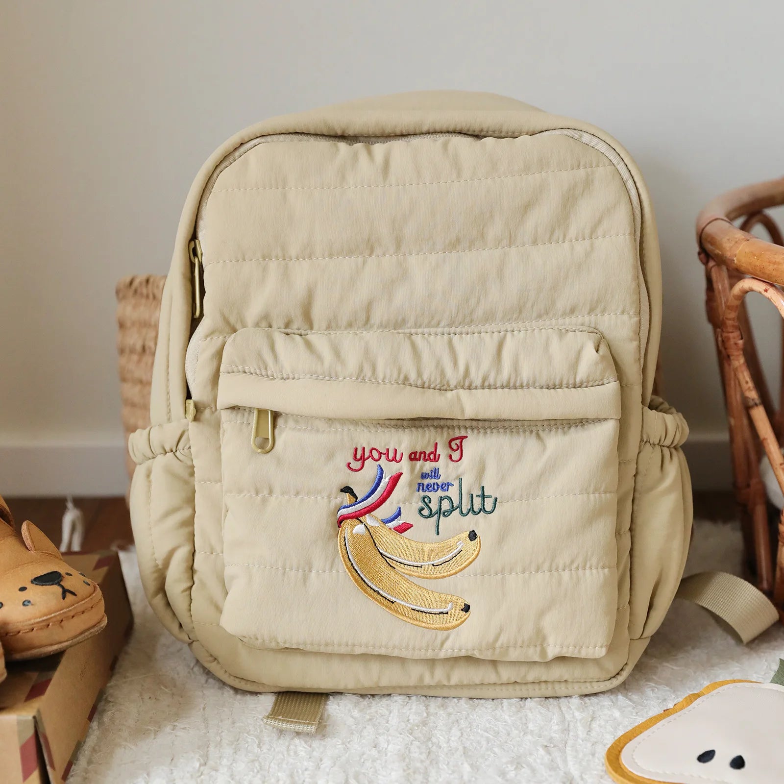 KS Baby Backpack 2024 New Kids Schoolbag Kindergarten Bags Brand Traveling Mom Cherry Lemon Children's Boys Girls Storage